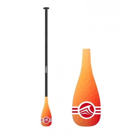 Pagaies SUP FixesSroka Pagaie Fixe 100% Carbone Orange 2024