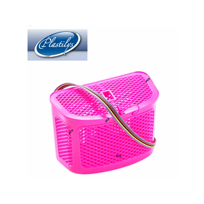 PANIER DE PECHE ENFANT PLASTILYS ROSE
