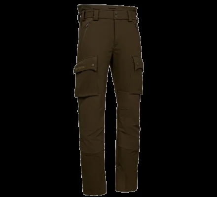 Pantalon de chasse à bretelles Muflon Pro kaki Deerhunter – Image 2