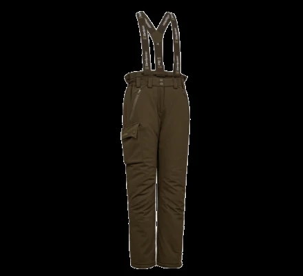 Pantalon de chasse femme Muflon Hiver Pro kaki Deerhunter