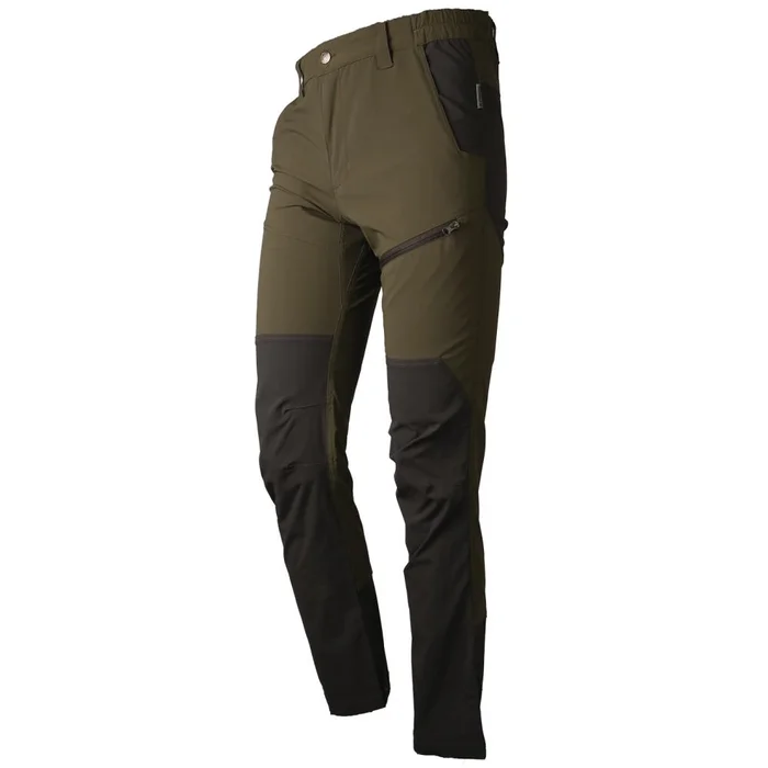 PANTALON DE CHASSE HOMME STRETCH LIGHT FLEX KAKI
