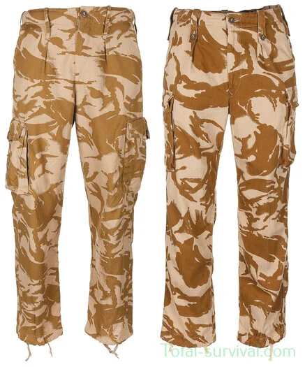 Pantalon de combat BDU de l’armée britannique « Lightweight », Desert DPM