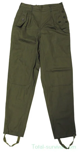 Pantalon de combat femme CZ/SK BDU M85, vert armée