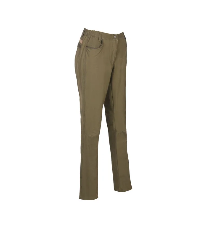 Pantalon hyperstrech savane femme