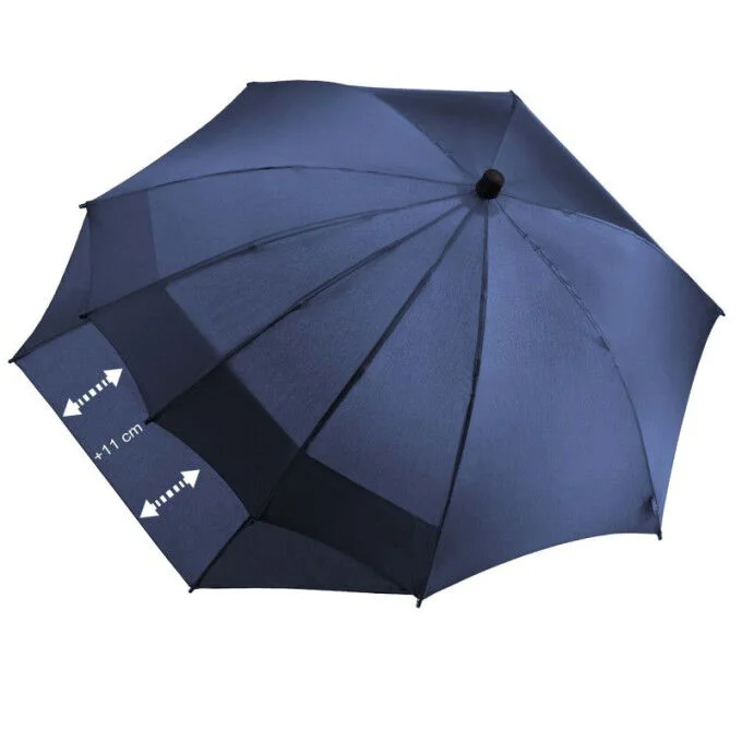 Parapluie Euroschirm SWING BACKPACK HANDSFREE Bleu marine – Image 2