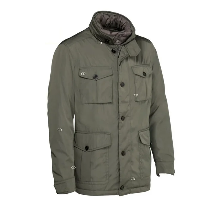 Parka Réversible Homme Verney Carron Friday Wear Kaki Marron
