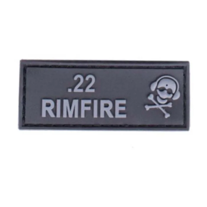 Patch Munitions .22 RIMFIRE – Noir