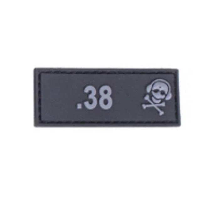 Patch Munitions .38 – Noir