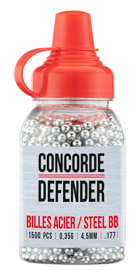 PB600v – CONCORDE DEFENDER Billes acier cal. 4,5 mm x1500
