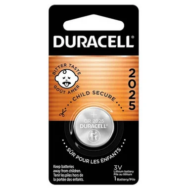 Pile bouton au lithium Duracell 1 paquet – CR2025