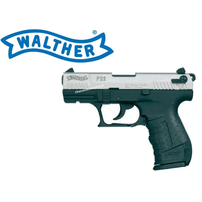 PISTOLET P22 BICOLORE WALTHER