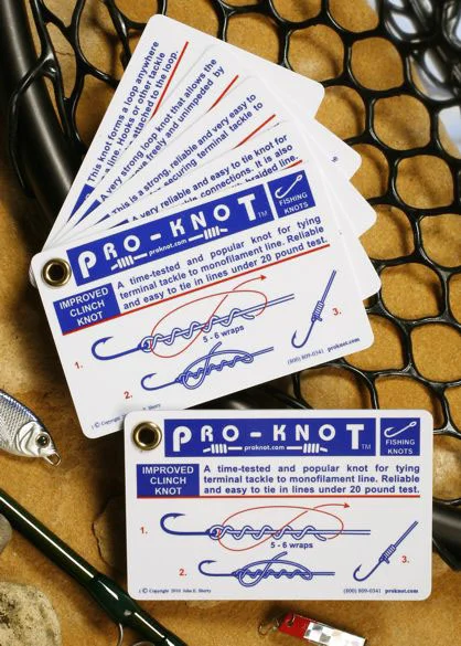 PKF101 – Pro-Knot Fiches sur les meilleurs noeuds de pèche