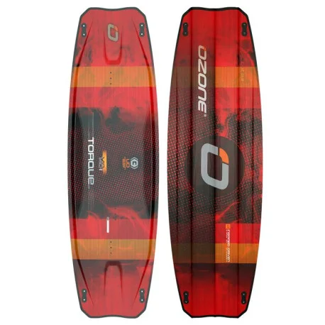 Planches Kitesurf TwintipOzone Torque V4 – Rouge 2025
