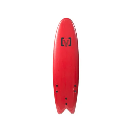 Planches Surf en mousseVICTORY EPS Mousse Fish 6’6″ – MALIBU SWALLOW RED