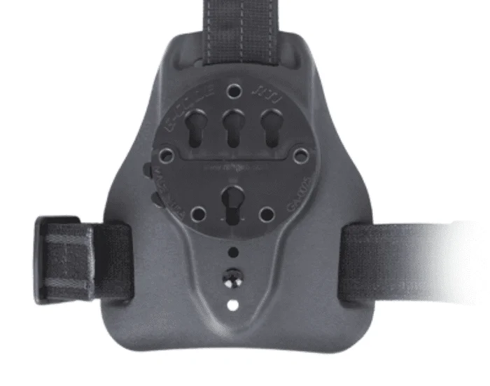 Plaque de cuisse MULE avec système RTI – Simple strap – Noir