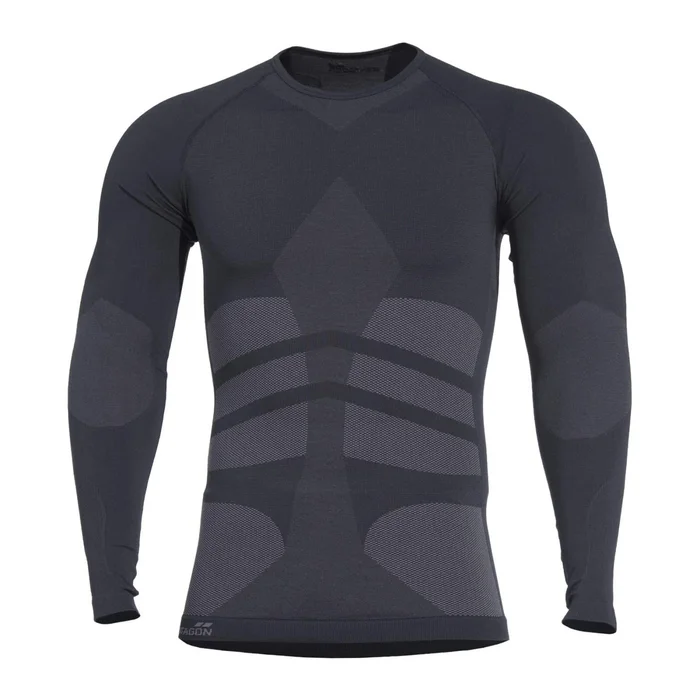 PLEXIS SHIRT K11009 PENTAGON NOIR