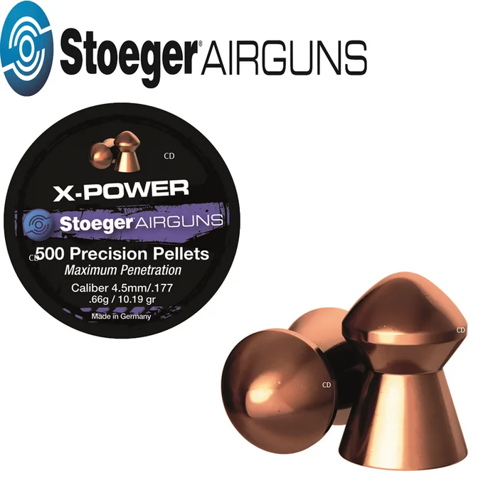 Plombs X-Power Stoeger Airguns Calibre 4.5mm Par 500