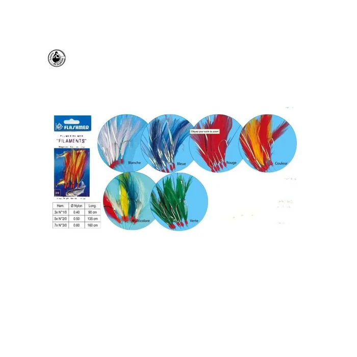 Plumes Filaments Flashmer Hamecon 2/0