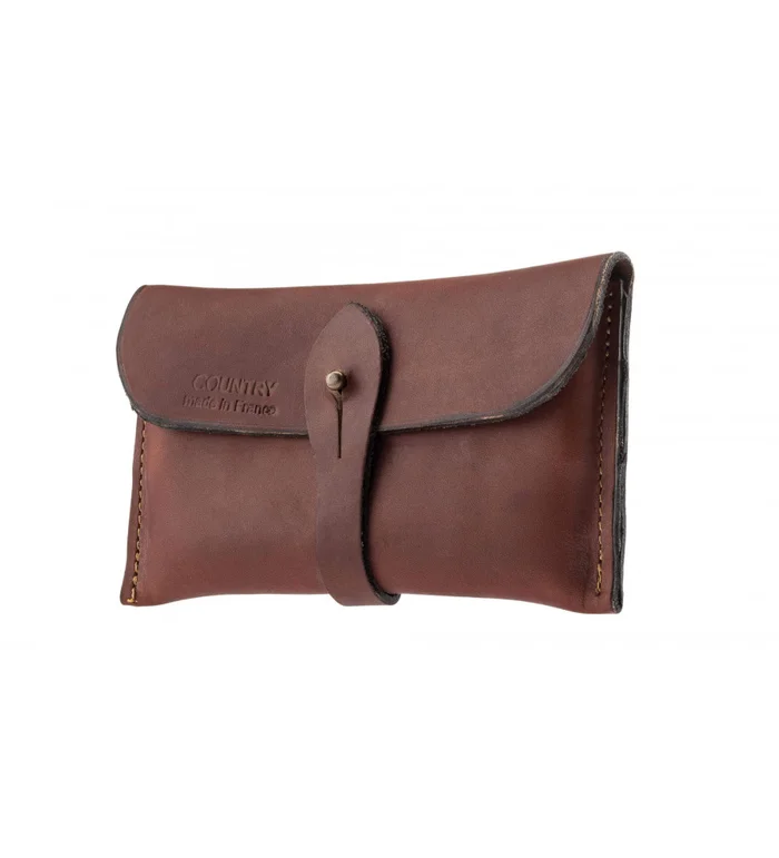 Pochette cuir gras – Country Sellerie