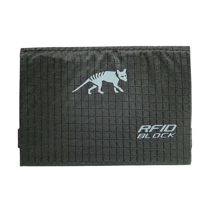 Pochette de protection de carte de crédit RFID Noir