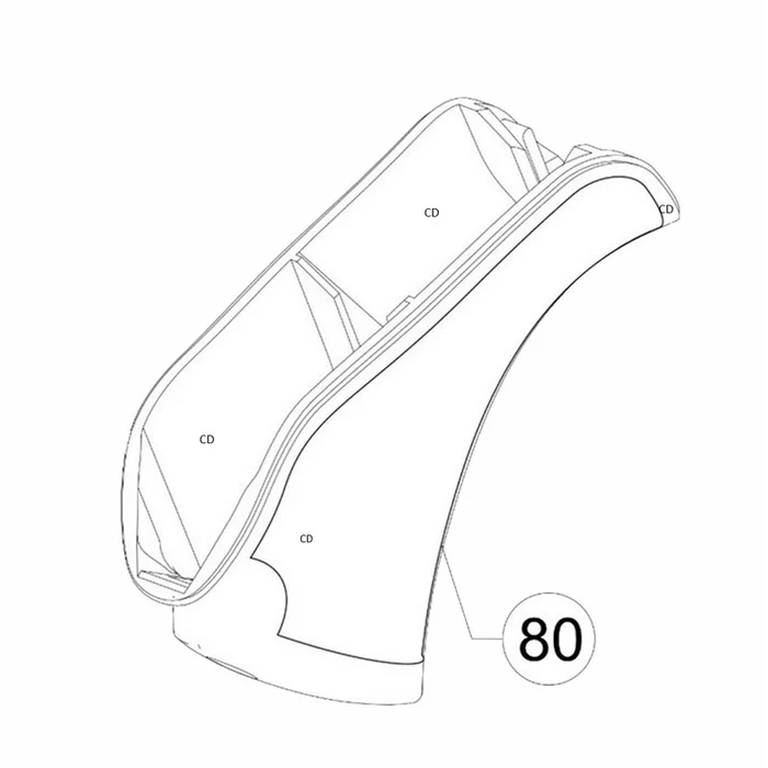 Poignée Standard Pour Carabines BRX1 Beretta