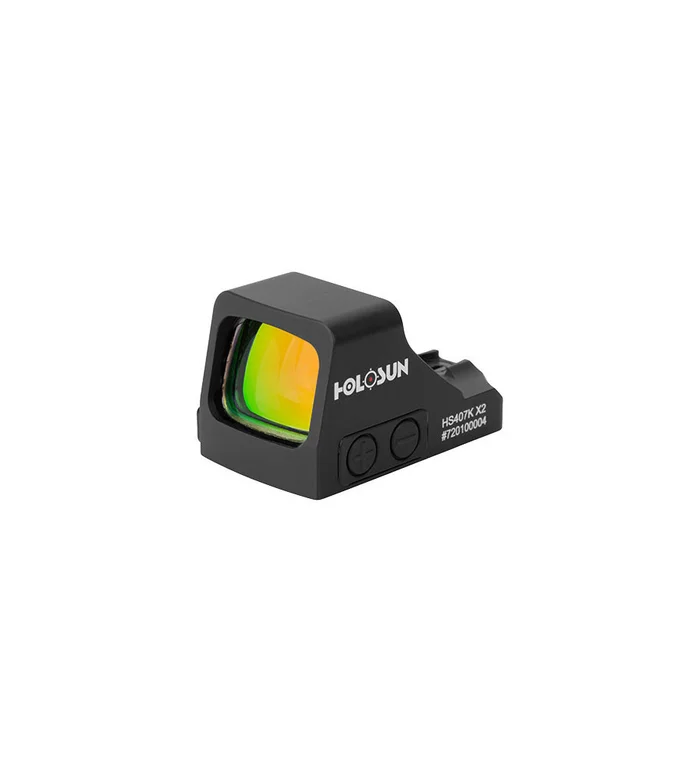 Point rouge Holosun Reflex 407K X2 – Dot 6 MOA rouge