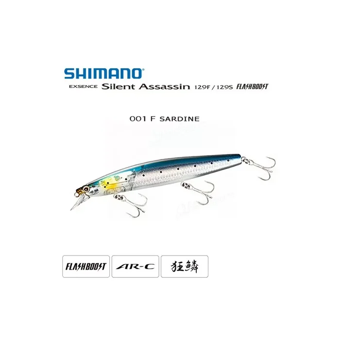 Poisson Nageur Shimano Exsence Silent Assassin Flash Boost 129S