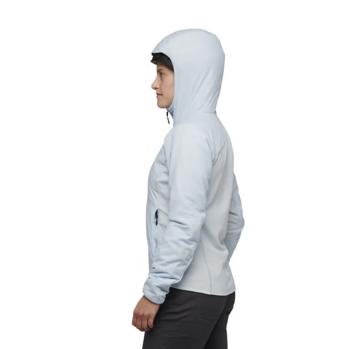 Polaire Black Diamond W FIRST LIGHT HYBRID HOODY – Image 4