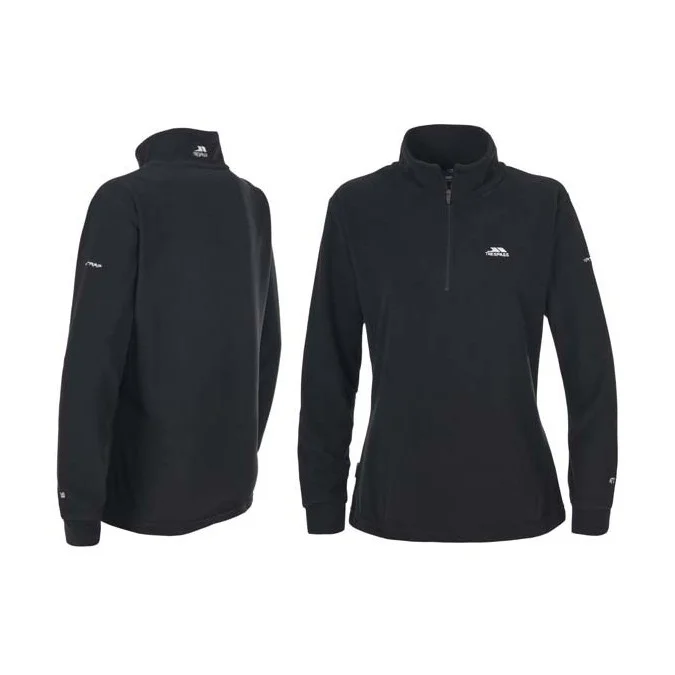 POLAIRE FEMME TRESPASS LOUVIERS W HALF ZIP MICROFLEECE