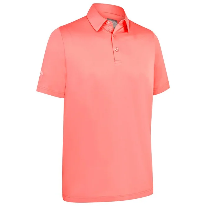 Polo Callaway Golf Swingtech Solid Strawberry Pink