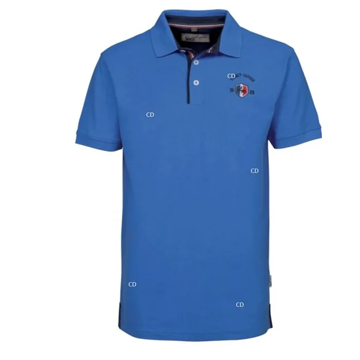 Polo Homme Ligne Verney Carron Riviera Bleu