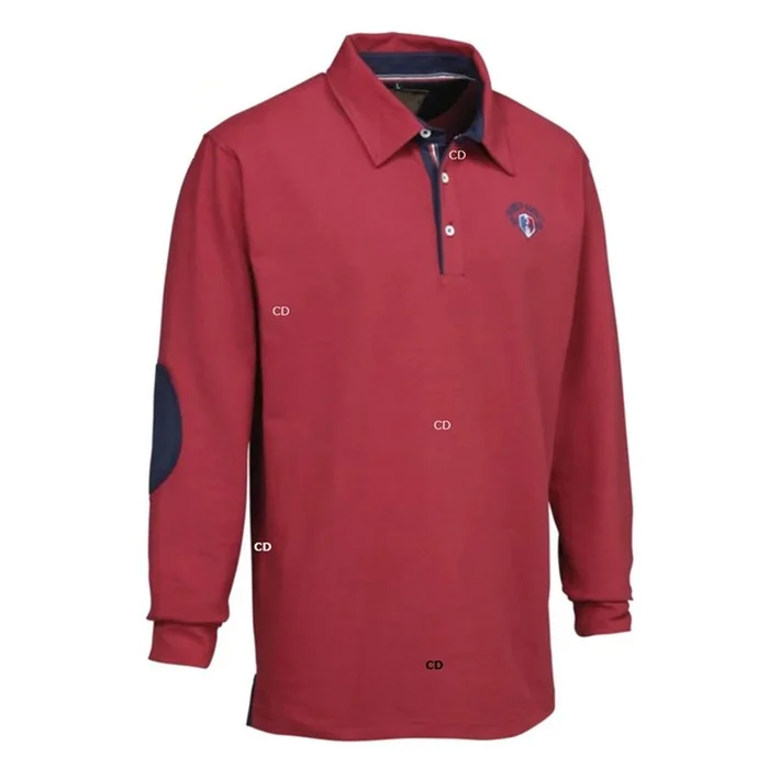 Polo Homme Verney Carron Casual Rouge Week End