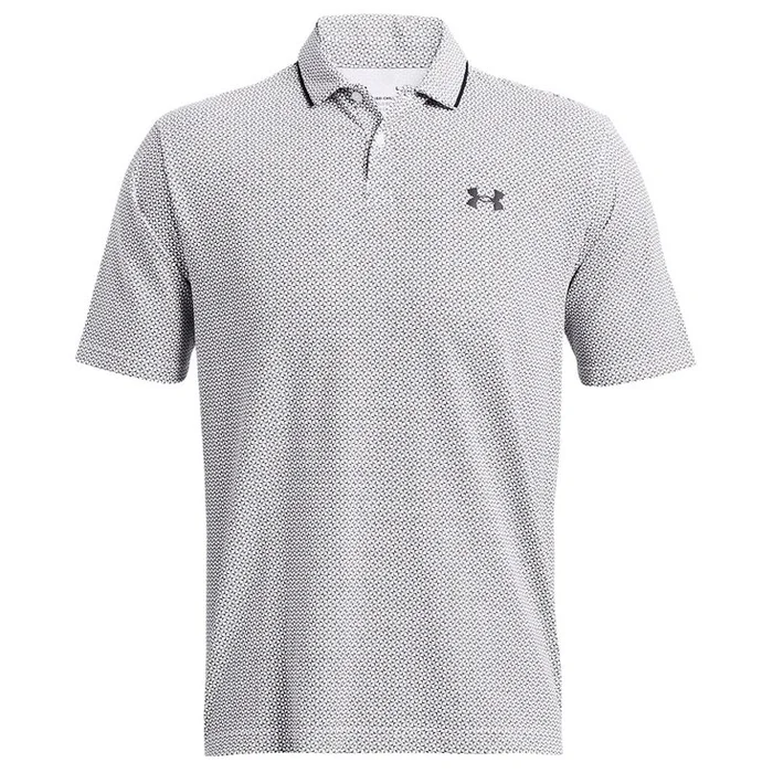 Polo Under Armour Iso Chill Verge Polo Crosscut White Halo Grey