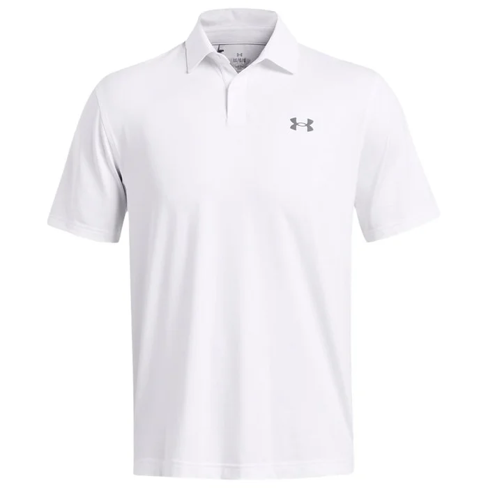 Polo Under Armour T2G Polo White Pitch Gray