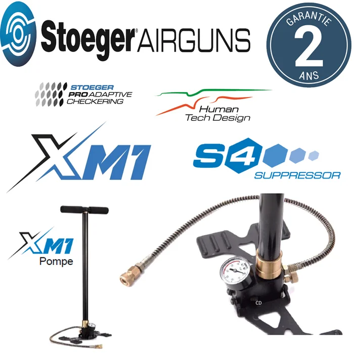 Pompe Pour Carabine Stoeger Airguns Xm1 PCP 20 Joules