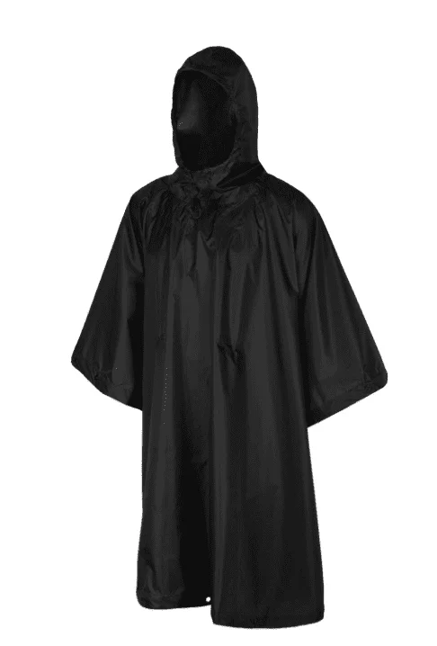 Poncho Modèle U.S. – Noir