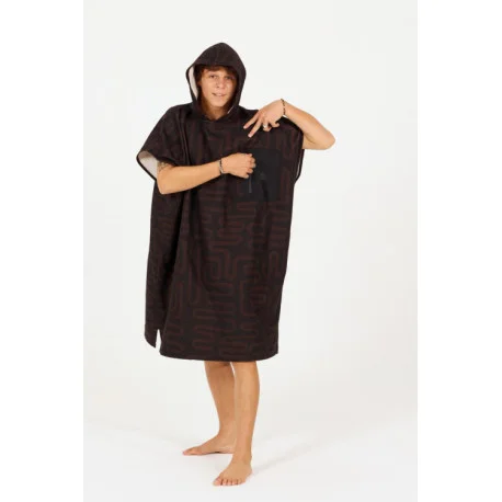 Ponchos AdulteAfter Essentials Tech Pocket – Black Snake