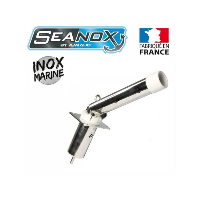 PORTE CANNE RENFORCE + CROSSE INOX SEANOX 135