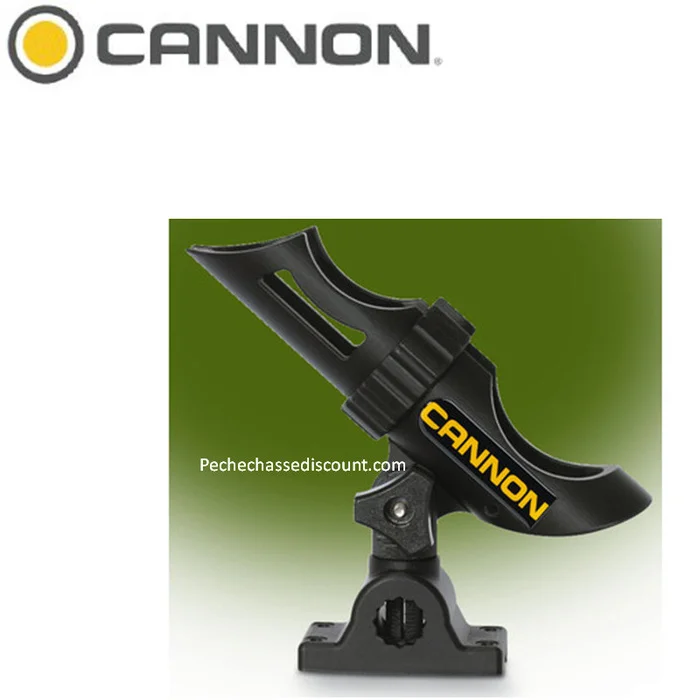 PORTE CANNE SIMPLE EN PLASTIQUE CANNON