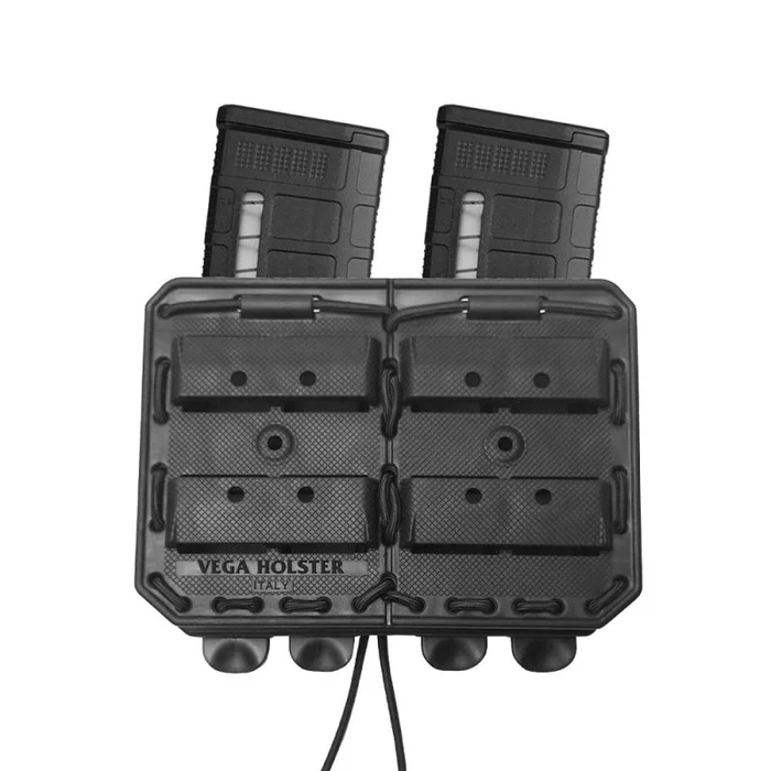 Porte-chargeur M4/AR15 Double côte à côte VEGA 8BL17 Bungy