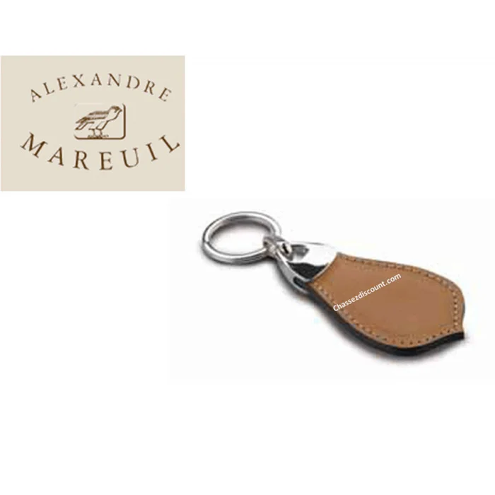 PORTE CLEF EN CUIR GRAND MODEL ALEXANDRE MAREUIL
