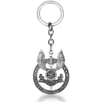 PORTE-CLES MILITAIRE – WHO DARES WINS