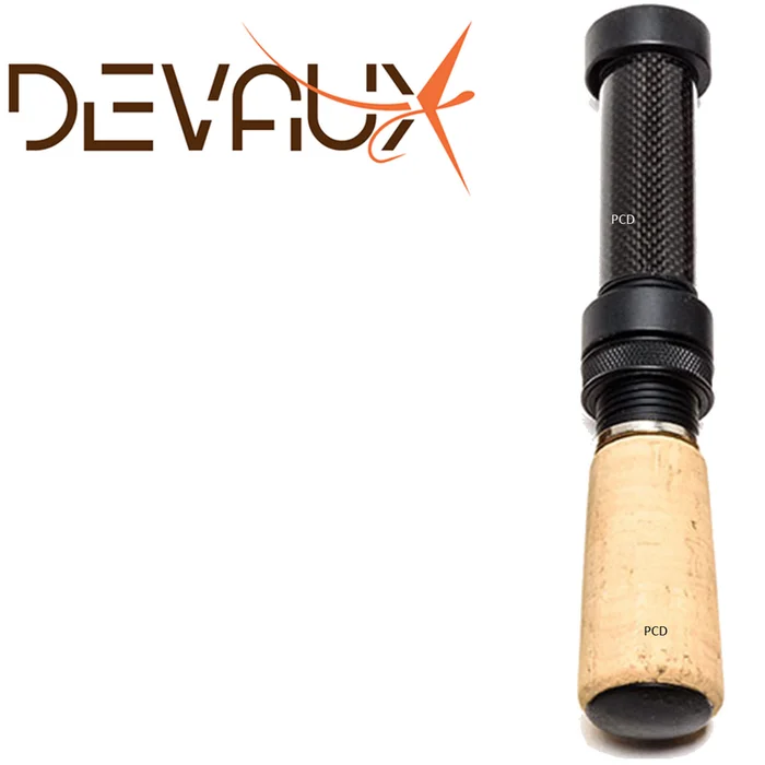 PORTE MOULINET DEVAUX CARBONE TISSE PC 14.1MM