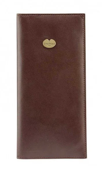 Porte Permis de chasse en cuir marron LE CHAMEAU