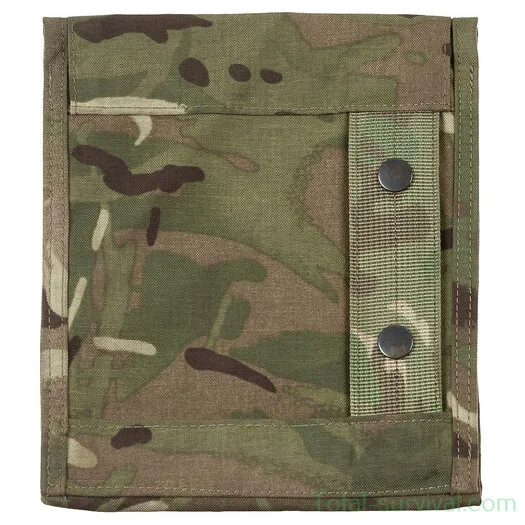 Porte-plaque latérale / pochette latérale de l&rsquo;armée britannique, Virtus gauche, MTP multicam