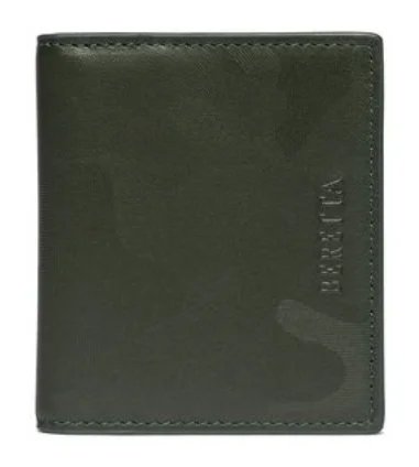 Portefeuille bifold vert BERETTA