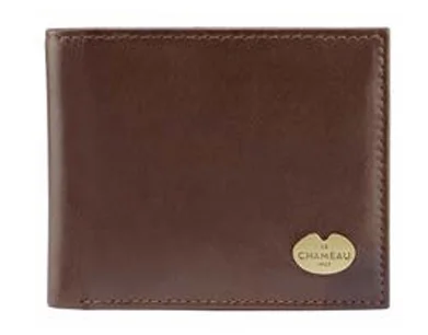 Portefeuille en cuir Premium marron LE CHAMEAU