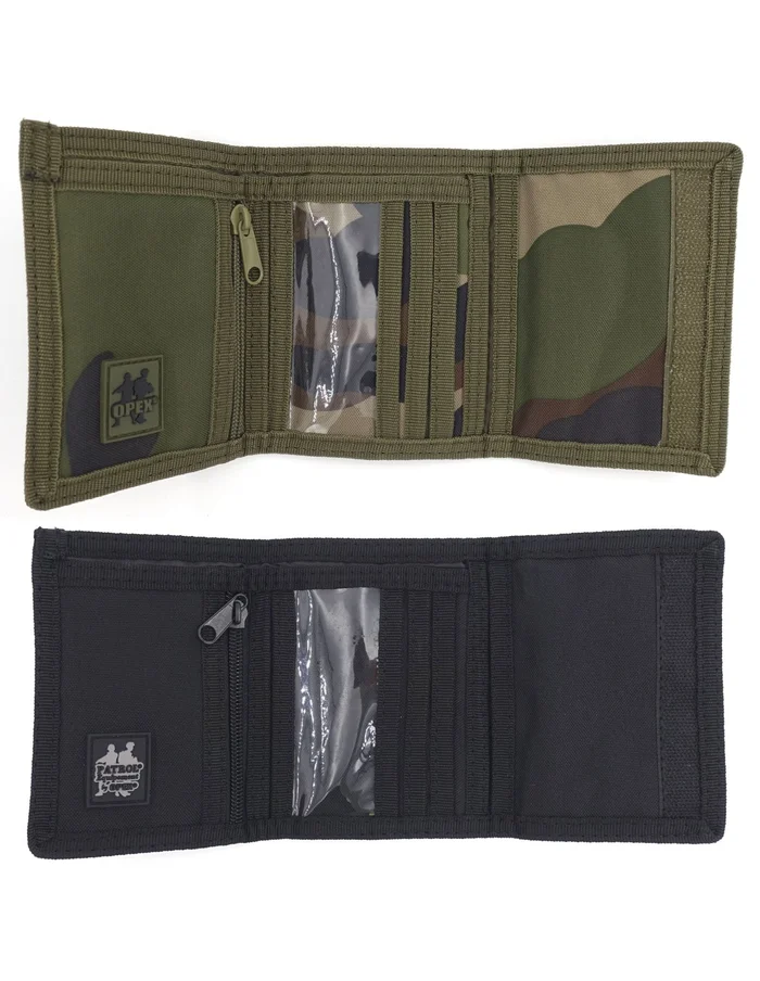 Portefeuille uni militaire