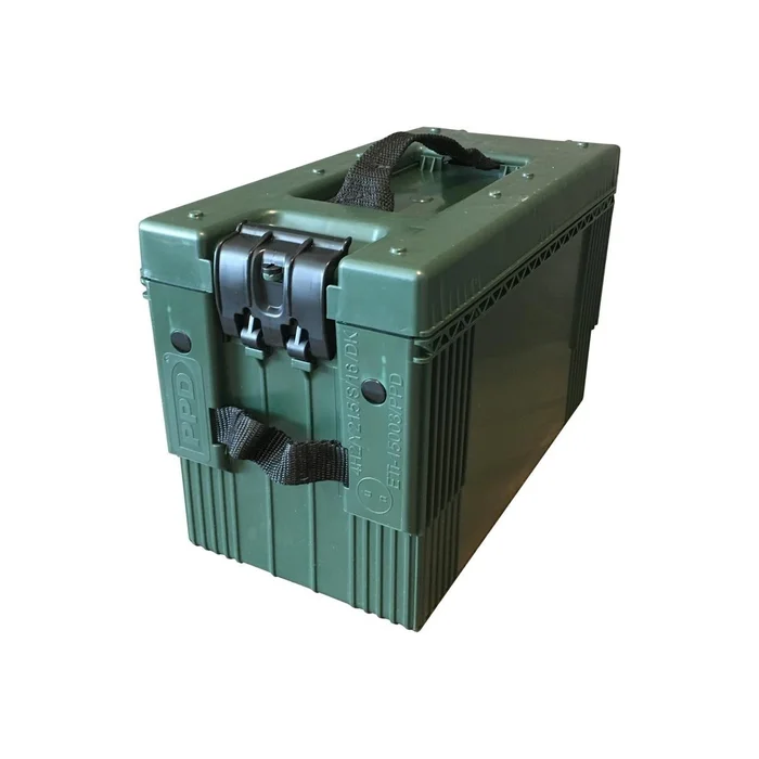 PPD-LWAC-M2A1-VE – Caisse munition plastique verte