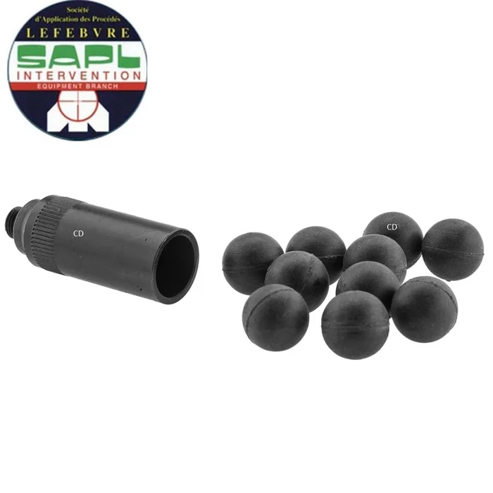 PROJECTILES SELF GOMM SAPL + 1 ADAPTATEUR M7 POUR ARMISPORT